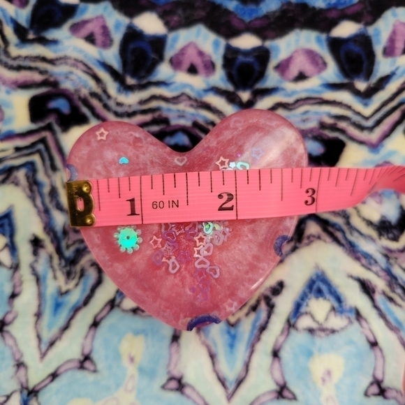 NEW Handmade Resin Pink Trinket Box With A Dasisy And Extras - Picture 2 of 10